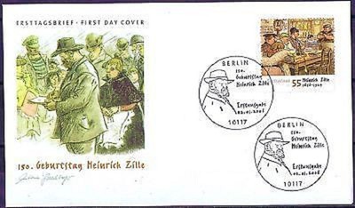 Rizzi-Marke Post-Fdc Le No Berliner Rfa 2008 2663 Avec Berliner Cachet Du Premier 