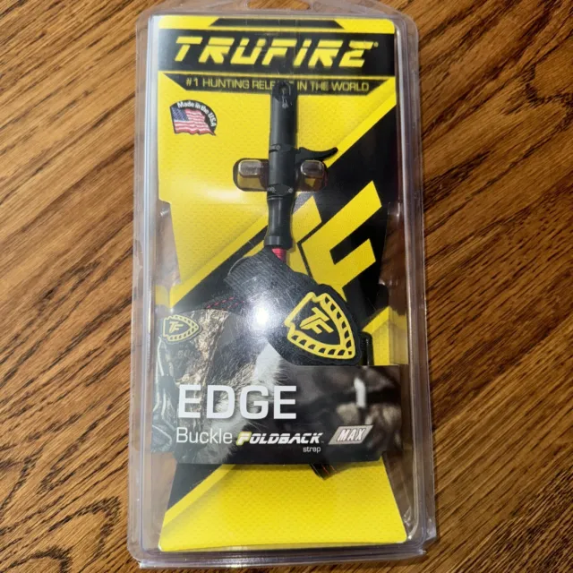 Tru-Fire Max Edge Buckle Foldback - Black (MX-EGBBLKF)