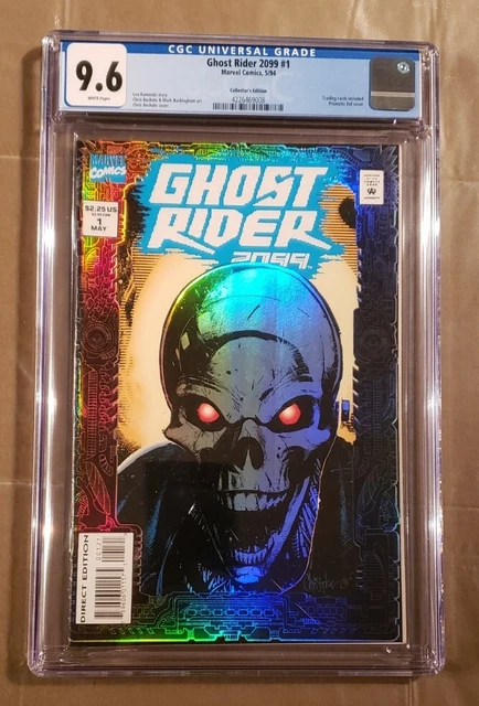 CGC 9.6 Ghost Rider 2099 #1 1st Kenshiro "Zero" Cochrane Foil Cover