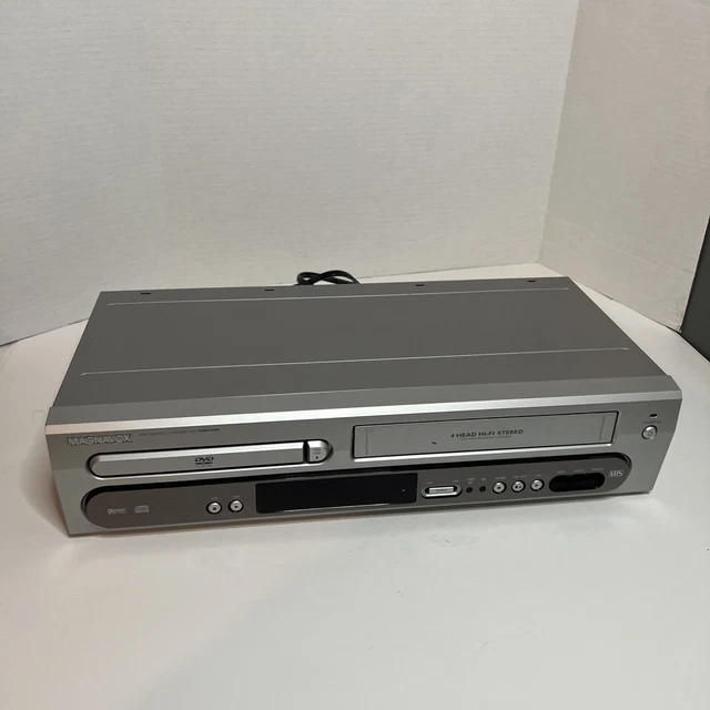 MAGNAVOX DVD VHS Combo Player MDV530VR 4Head VCR Recorder No Remote