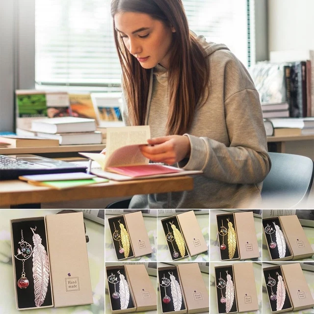 With Pendant Bookmarks Multi-color Pagination Mark  School Office