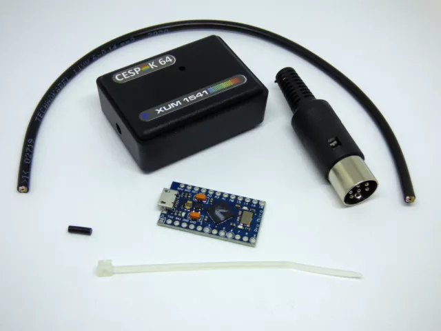 DIY Kit XUM1541 PC, Mac Micro USB zu / Bis Commodore Drive 1541-1571-1581 Data