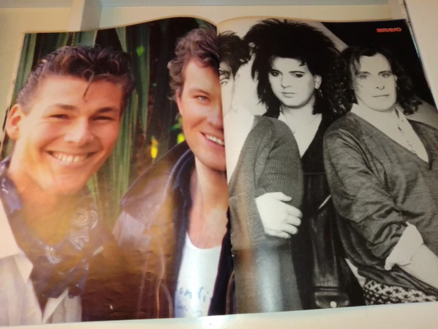 Bravo 14 1988. Eros Ramazzotti, Patrick Swayze Die Ärtze Madonna Bros 4