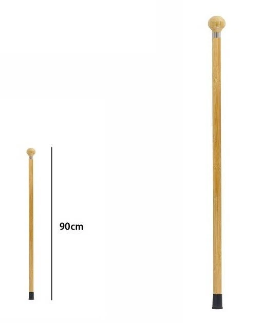 Bastone Da Passeggio In Legno Per Anziani O Disabili - Lunghezza 90cm, Colore Marrone, Semplice E Resistente Vasca Da Bagno Pieghevole - Foto 9