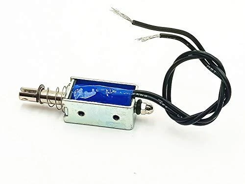 Lym 0530 Push Pull Open Frame Solenoid Electromagnet 10 Mm Stroke 5n Dc 12v 1a
