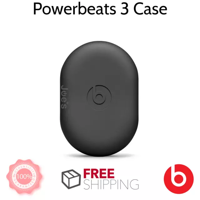 Beats By Dre Powerbeats 3 Wireless Black Rubber Silicone Case Pouch