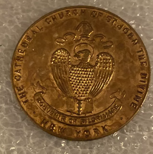 The Cathedral Church Of St. John The Divine New York Token Coin