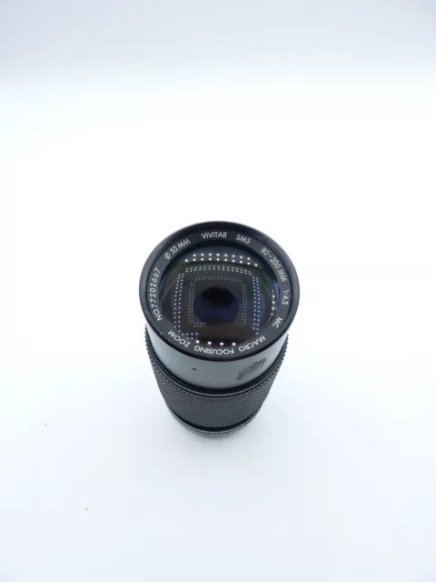 Vivitar 80-200mm f4.5 MC Macro Focusing Lens Pentax PK (B27-80200-667)