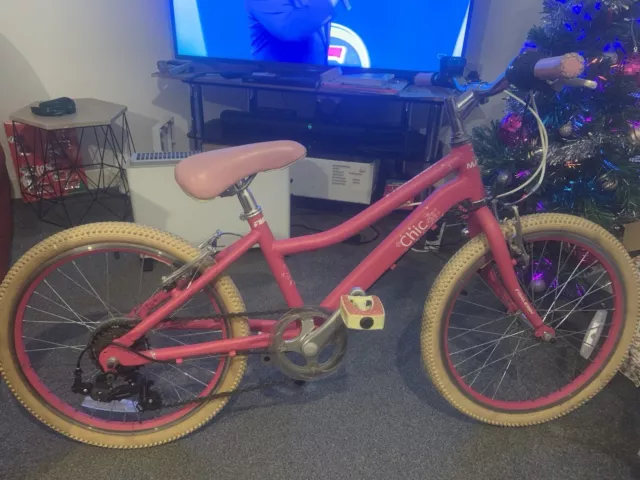 GIRLS RALEIGH CHIC Bike 20 Wheels fantastic to ride Pink and white 10.00 PicClick UK