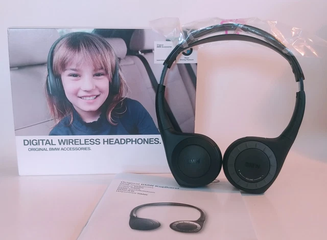 BMW Digital Wireless Headphones 65122293606 OEM Original Accessories