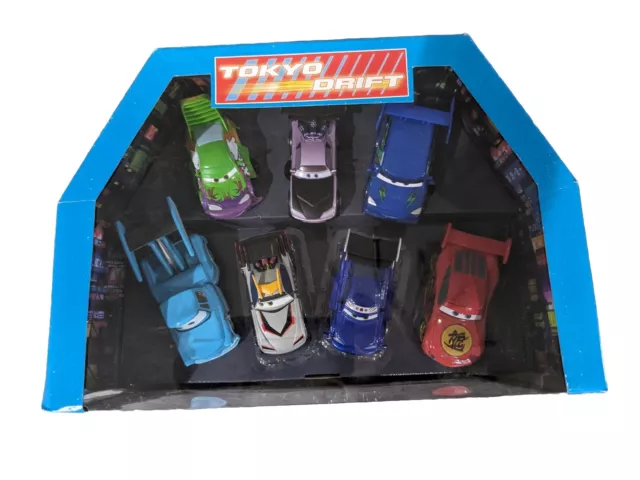 Disney Pixar Cars 2 Disney Store World Grand Prix light up 4pk