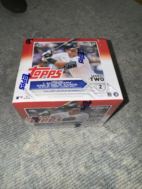 2023 Topps Series 2 Baseball Jumbo Box(10 Packs/46 Cards 2 Hits 2 Sil Pk) 6/7/23