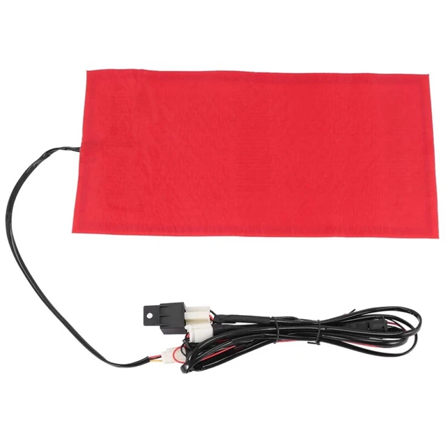 Tappetino riscaldato cuscino moto universale 25 W 12 V tappetino riscaldato ATV invernoY5E1
