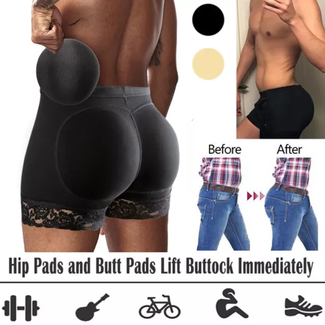 MENS PADDED ENHANCER Underwear Shapewear Butt Lifter Boxer Shaper Briefs  Panties $28.79 - PicClick AU