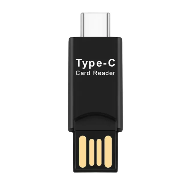 Adaptador de Lector de Tarjetas USB 3.1 Tipo C USB-C una Micro- TF para  PC9352