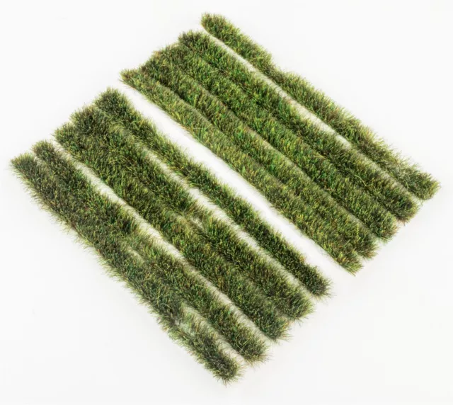 WWS Static Grass Strips x 10 | Autumn | for Model Scenery