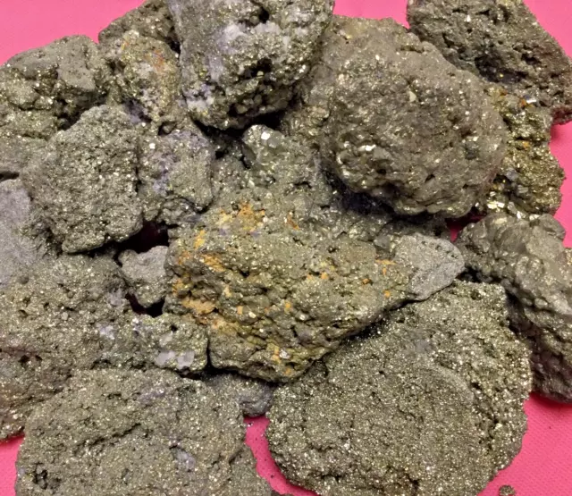 5 KG. Pyrit Kristall Naturstücke Rohstücke / Katzengold  B. Ware ca. 3-8cm  LAm?