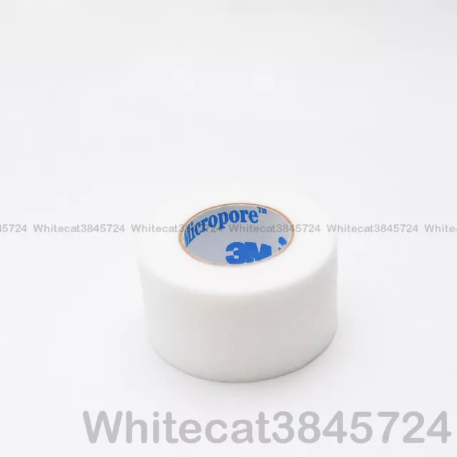 Micropore Surgical Tape 1'' Inch Paper Tape [2.50 cm x 9.14 m/ 10 Yds ]