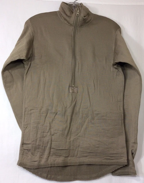 Gen Iii Level 2 Shirt, Mid-Weight, Cold Weather, Coyote, X-Small Regular,Nwot