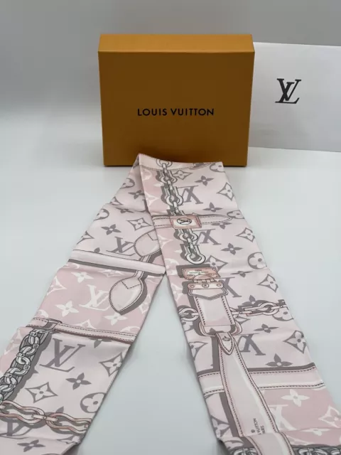 Louis Vuitton Denimgram Confidential Bandeau Light Pink Silk