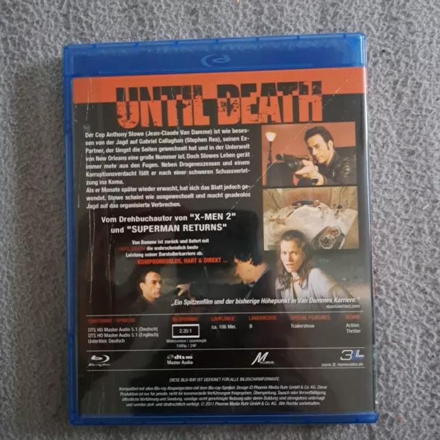 Untill Death - Uncut [Blu-ray] Jean-Claude Van Damme