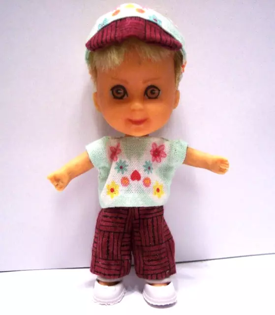 LIDDLE KIDDLE CLOTHES OUTFIT SET & SHOES for VINTAGE MATTEL 3" DOLL NOT INCLUDED