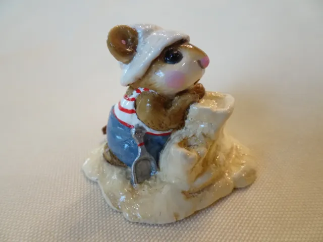 Wee Forest Folk Beach Mousey Free US Shipping