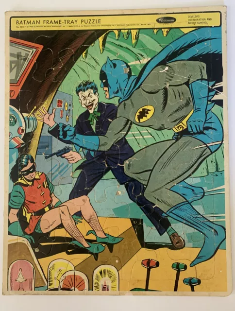 Batman Coloring Book #1002 1967-Whitman-Robin-Batwoman-Minstrel a