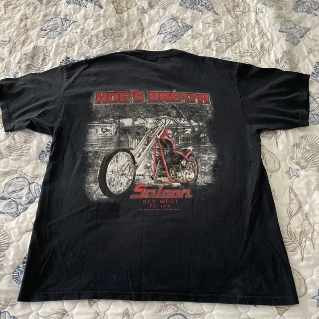 Hog’s Breath Saloon Key West FL T Shirt size XL Pre-Shrunk Cotton