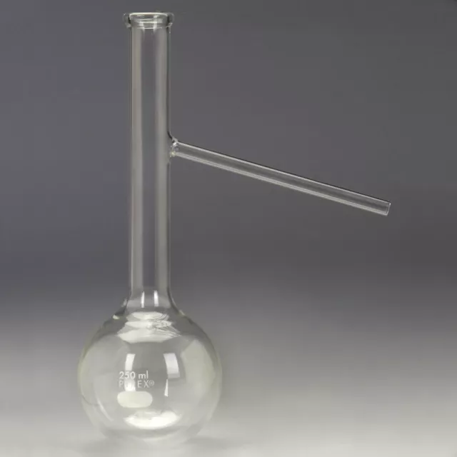 Genuine Pyrex 250ml Distilling/Boiling Flask w/Side Arm