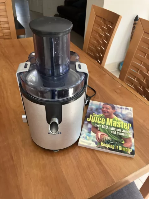 Philips Entsaftermaschine & Jason Vale Juice Master Book