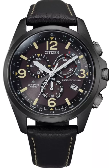 CITIZEN Eco-Drive Promaster Sky Herren-Funkuhr Schwarz CB5925-15E Uhr NEU, OVP