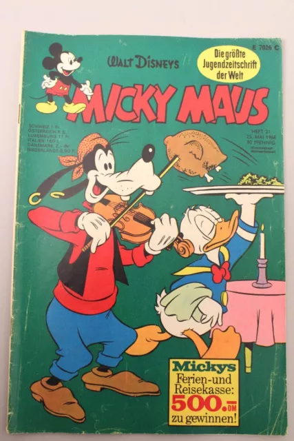 Walt Disney Micky Maus Comic BD 21 Donald Goofy Daisy Pluto Micky Entenhausen