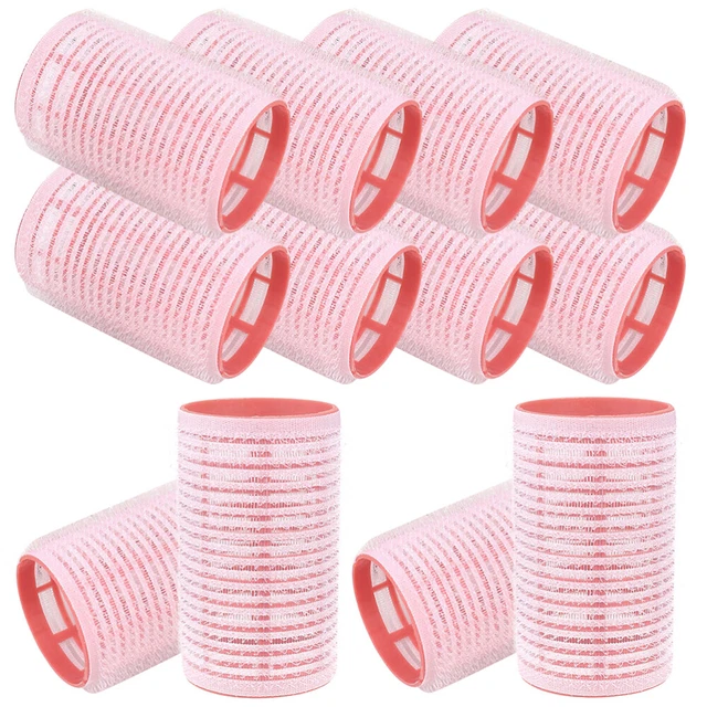 12 pz rulli per capelli arricciacapelli portatili arricciacapelli autoadesivi rulli per capelli arricciacapelli