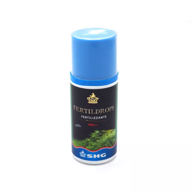 Shg Fertildrops 100 Ml Fertilizzante Acquario Acqua Dolce Piante Acquatiche