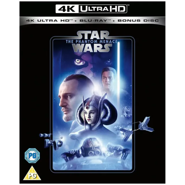 Star Wars: Episode I - The Phantom Menace 4K Ultra HD Blu-ray with SLIPCASE