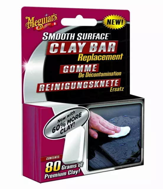 Meguiars Smooth Surface Ersatz-Reinigungsknete 50g Lackreiniger Knete G1001EU