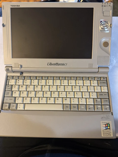 Toshiba Libretto 110CT 海外モデル ノートPC Toshiba Libretto 110CT - Planet Geek!