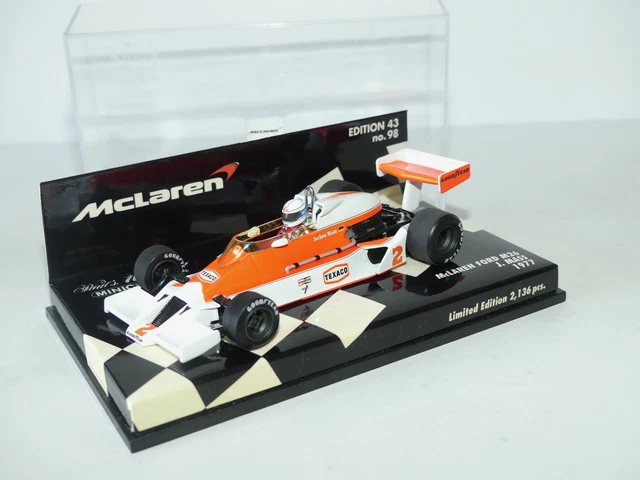 McLAREN FORD M23 GP 1973 P. REVSON MINICHAMPS 1:43 de reference 530