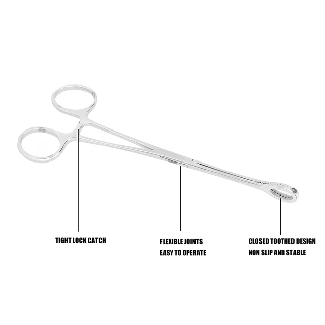 Body Piercing Kit Professionale In Acciaio Inox Piercing Forcipe Clamp Plier DB3