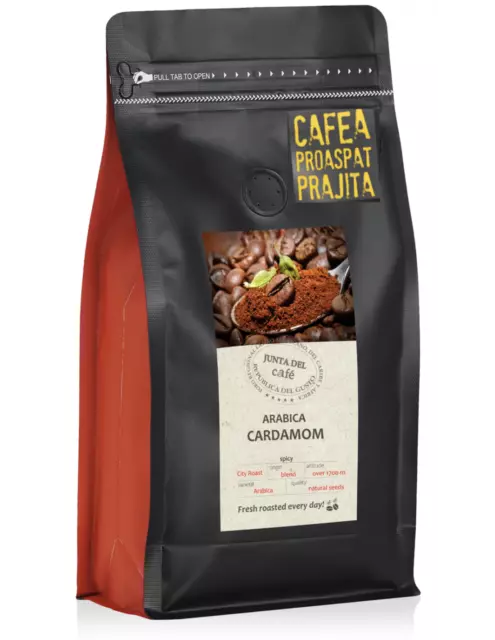 Frisch gerösteter Kaffee, Ibrik mit Kardamom Spezialkaffee 100% Arabica