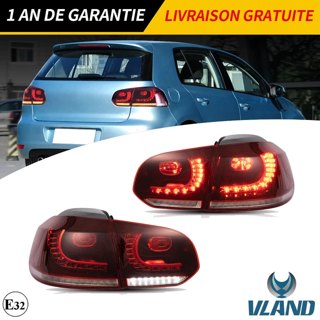 VLAND POUR [20082013 VW GOLF 6 MK6 VI GTI GTD R TSI] LED dynamique