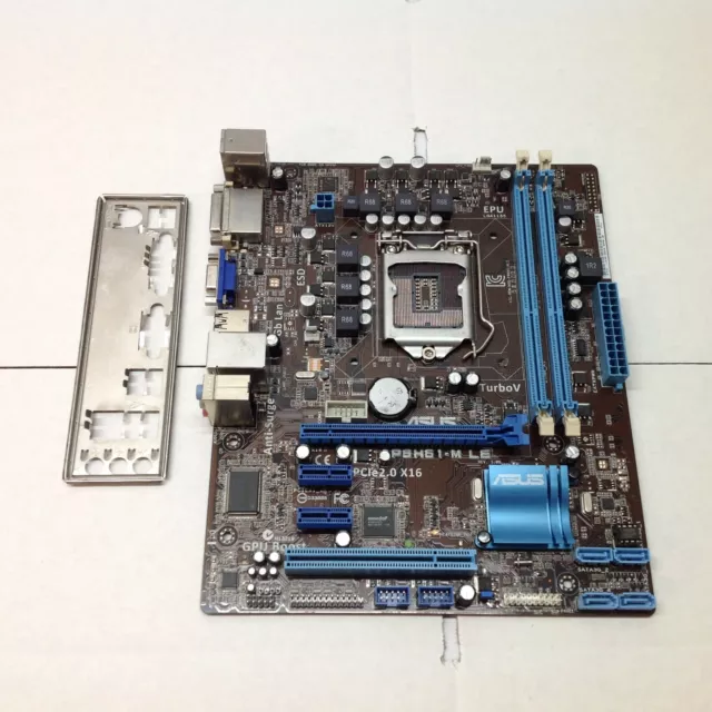 ASUS P8H61-M LE/USB3 Motherboard mATX DDR3 LGA 1155 DVI VGA USB 2.0 ...