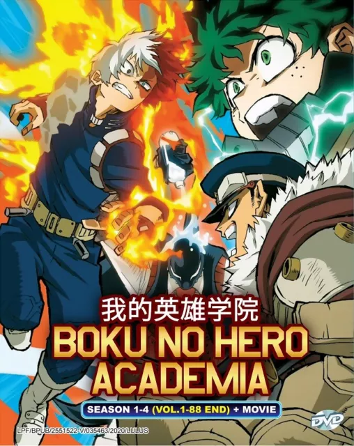 Anime DVD Boku No Hero Academia Season 1-5 *English Dub* Ep.1-113