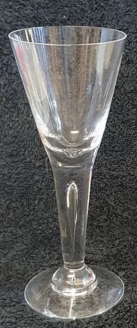 🔶️1 Frank Thrower Wine Glass Danish Modern Crystal Dartington Sharon England