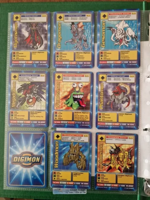 Digimon Karten Sammlung 2