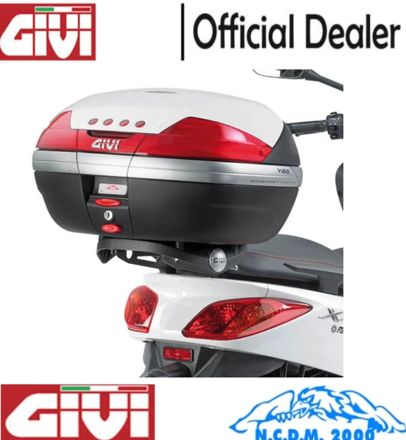 Support fixation top case Monolock® Yamaha X-Max 125-250 - SR370M Givi moto : , système de fixation de moto