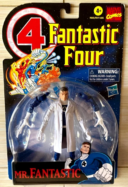 Marvel Fantastic Four Legends Series Mr. Fantastic Action Figure Hasbro NRFB - We-R-Toys
