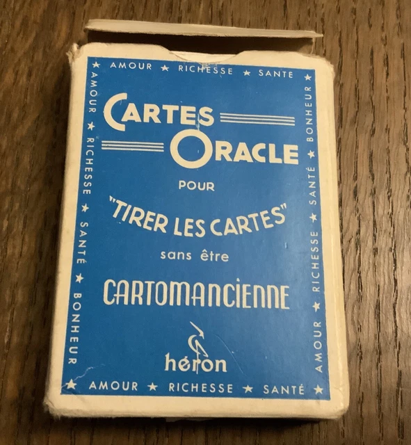 HÉRON Cartes à Jouer « Opak Toiline » : Glassoïd Support De Calendrier Perpetuel Complet 22 X 29 2cm