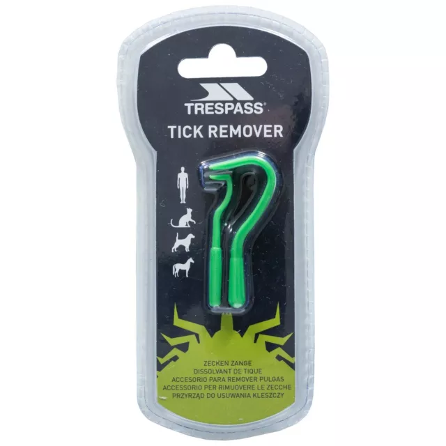 Trespass Dog Cat Human Tick Remover Removal Tool For Pets